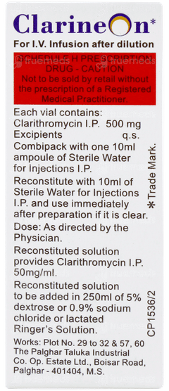 Clarineon Injection 1 Clarineon Injection 1
