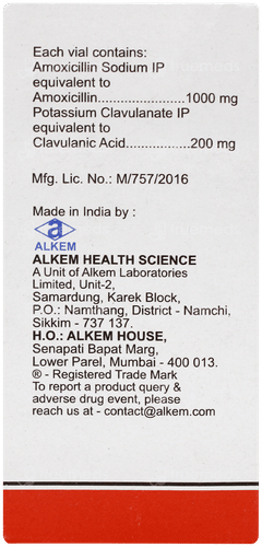 Clavam 1.2g Injection 1