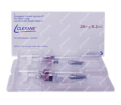 Clexane 20mg Injection 0.2ml
