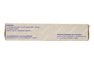 Clexane 40 MG Injection 0.4 ML