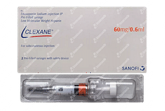 Clexane 60mg Injection 0.6ml