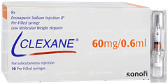 Clexane 60mg Injection 0.6ml