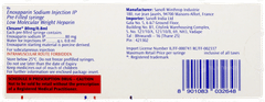Clexane 80mg 0.8ml Pack Of 2 Injections Clexane 80mg 0.8ml Pack Of 2 Injections