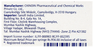 Clexane 80Mg 0.8Ml Pack Of 2 Injections