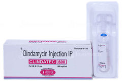 Clindatec 600 Injection 4Ml Clindatec 600 Injection 4Ml