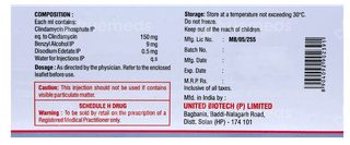 Clindatec 600 Injection 4Ml