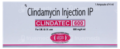 Clindatec 600 Injection 4Ml Clindatec 600 Injection 4Ml