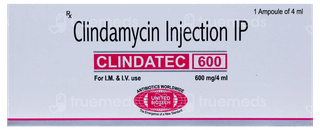 Clindatec 600 Injection 4Ml