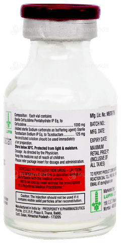 Combitaz 1g+125mg Injection 1