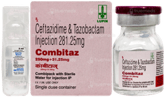 Combitaz 250/31.25mg Injection 1 Combitaz 250/31.25mg Injection 1