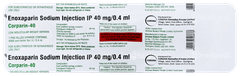 Corparin 40 Injection 0.4ml Corparin 40 Injection 0.4ml