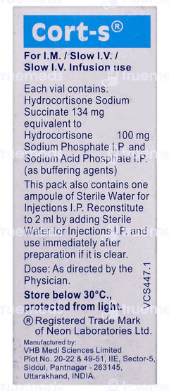 Cort S Injection 1 Cort S Injection 1