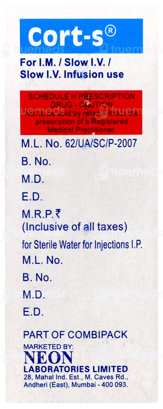 Cort S Injection 1