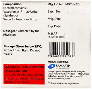 Cpressin P Injection 1Ml