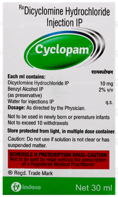 Cyclopam Injection 30Ml