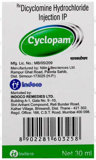 Cyclopam Injection 30Ml