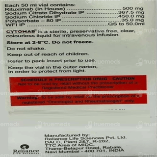 Cytomab 500 Mg Injection 1 Ml
