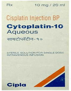 Cytoplatin 10 Injection 20Ml Cytoplatin 10 Injection 20Ml