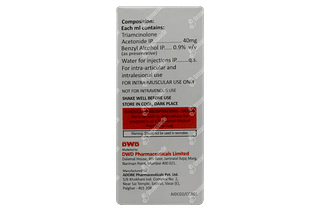 D Cort 40 MG Injection 1 ML