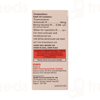 D Cort 40 Injection 1ml
