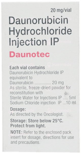 Daunotec 20mg Injection 1