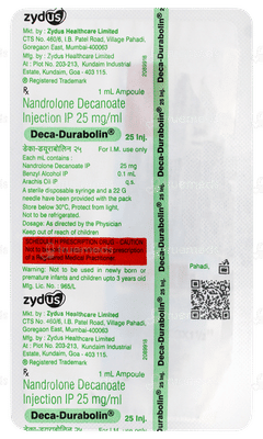 Deca Durabolin 25 Injection 1ml