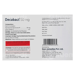 Decabact 50 Mg Injection 1 Ml