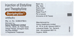 Deriphyllin Injection 2ml