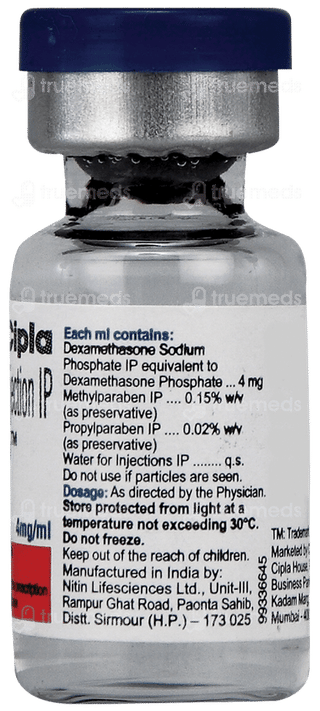 Dexacip 4 Mg Injection 10 Ml