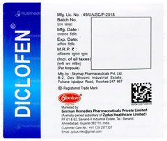Diclofen Injection 3ml Diclofen Injection 3ml
