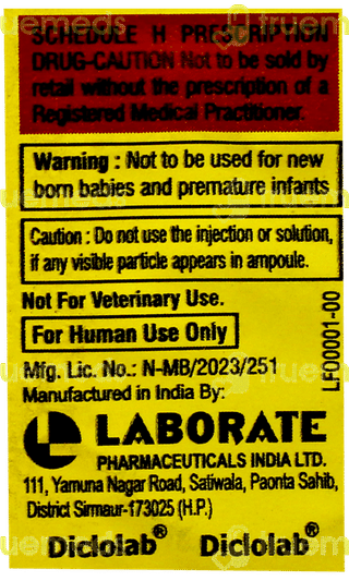 Diclolab Injection 3ml