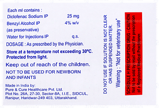 Diclotal Injection 3ml