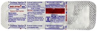 Diclotal Aq Injection 1Ml