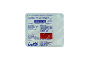 Diclotroy Aq 75 MG Injection 1 ML