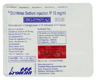 Diclotroy Aq Injection 1Ml