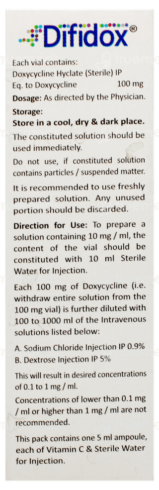 Difidox Injection 1