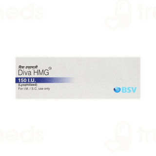 Diva Hmg 150iu Combipack Injection 1