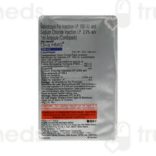 Diva Hmg 150iu Combipack Injection 1