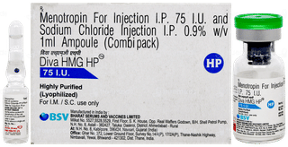 Diva Hmg Hp 75Iu Combipack Injection 1Ml