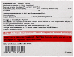 Diva Hmg Hp 75Iu Combipack Injection 1Ml