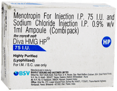 Diva Hmg Hp 75Iu Combipack Injection 1Ml
