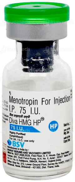Diva Hmg Hp 75Iu Combipack Injection 1Ml