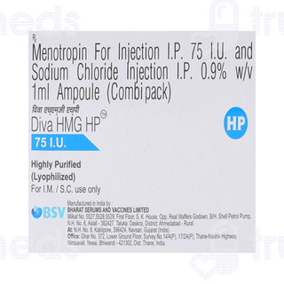 Diva Hmg Hp 75Iu Combipack Injection 1Ml
