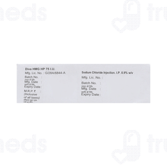 Diva Hmg Hp 75Iu Combipack Injection 1Ml