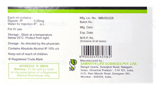 Dixin 0.5Mg Injection 2Ml