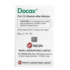 Docax 120 Mg Injection 1 Docax 120 Mg Injection 1