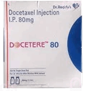 Docetere Concentrate 80 Mg Injection 2 Ml