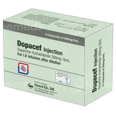 Dopacef 200 Mg Injection 5 Ml