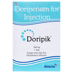 Doripik 500 Mg Injection 1 Doripik 500 Mg Injection 1