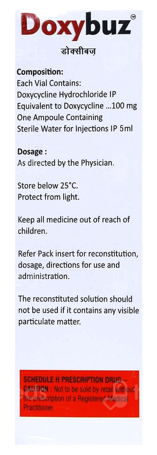 Doxybuz 100 Mg Injection 1